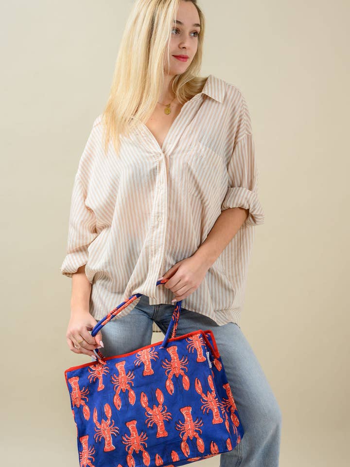 Lobster HandBag Reversible for wholesale by KORES ACCESSORIES