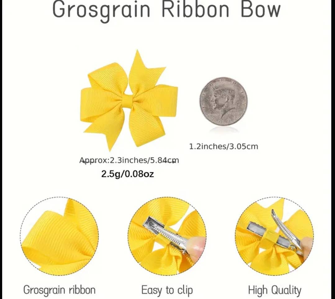 Kids4trendy - Wholesale Hair Clip - Kids - Wholesale Large Hair Bows | Mega Mix Colours1