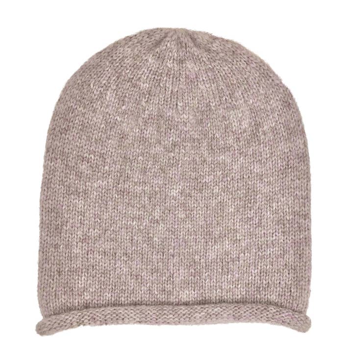 SLATE + SALT - Wholesale Beanie - Women's - Blush Essential Knit Alpaca Beanie3