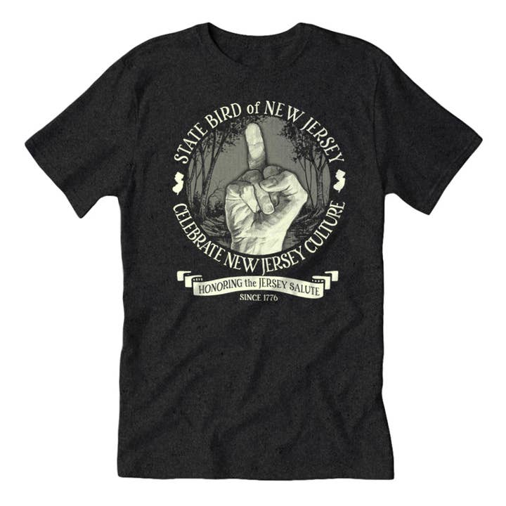 T-shirt avec l'oiseau emblématique du New Jersey pour la vente par Shady Front