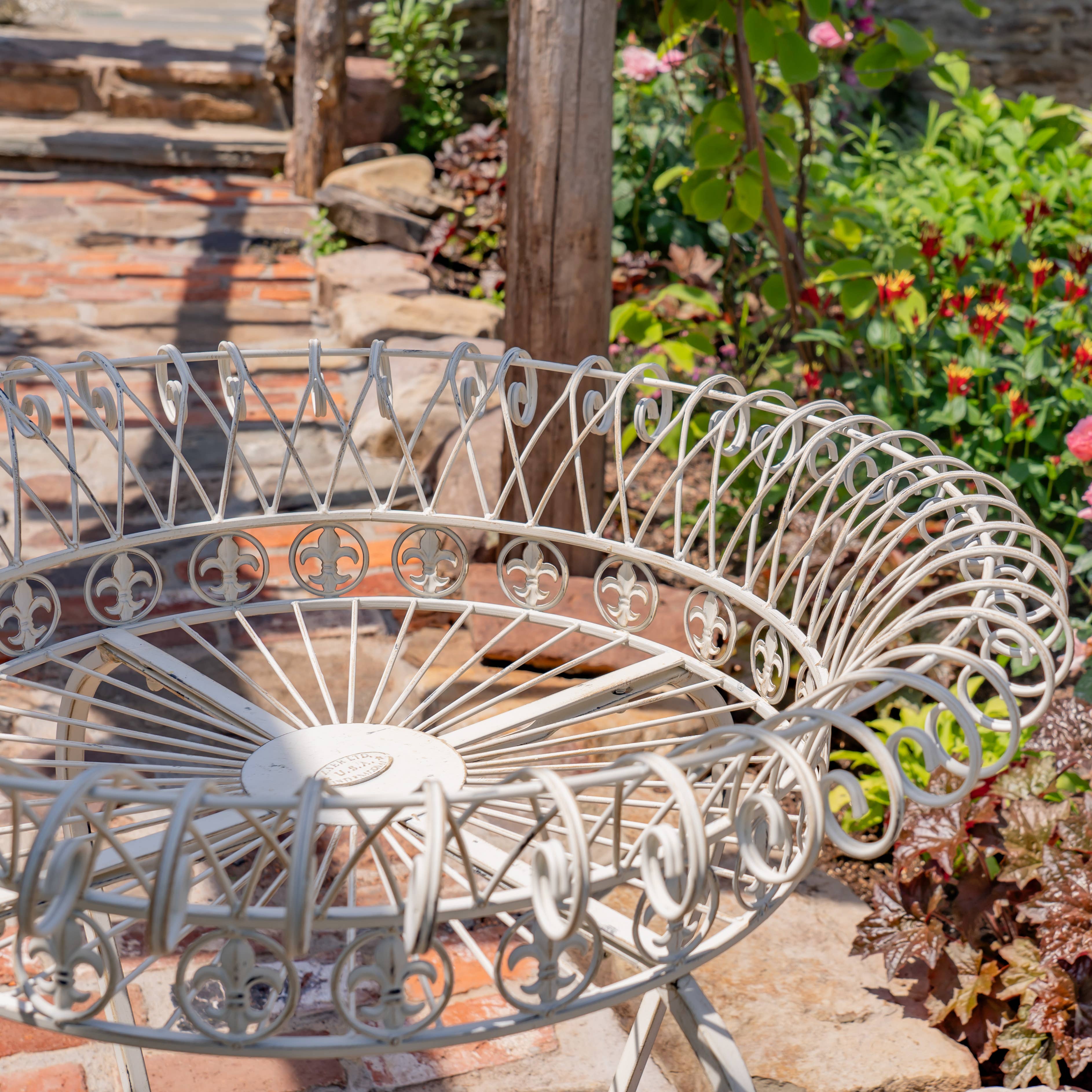 Zaer Ltd. International - Wholesale Plant Pot Stand - "London 1820" Wire Basket Plant Stands in 3 Sizes 3 Pc/Set1