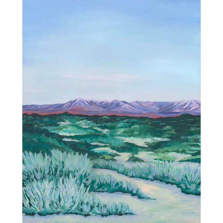 Dessert Dusk - Impression d'archives pour la vente par Lily McAlpin