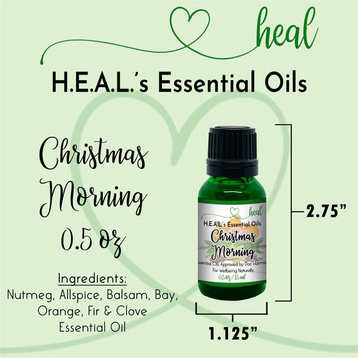 Healthy Energy Amazing Life - Wholesale Essential Oil - H.E.A.L.'s Essential Oils - Christmas Morning0