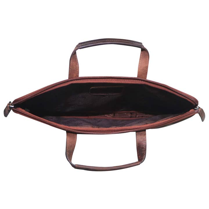 Greenwood - Vente Sac pour ordinateur portable – unisexe - Fred Sacoche pour ordinateur portable 17 pouces en cuir avec bandoulière amovible8