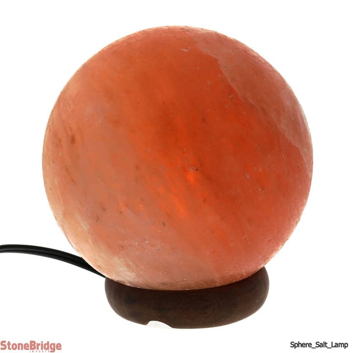 Himalayan Salt Lamp Sphere for wholesale by Stonebridge Imports