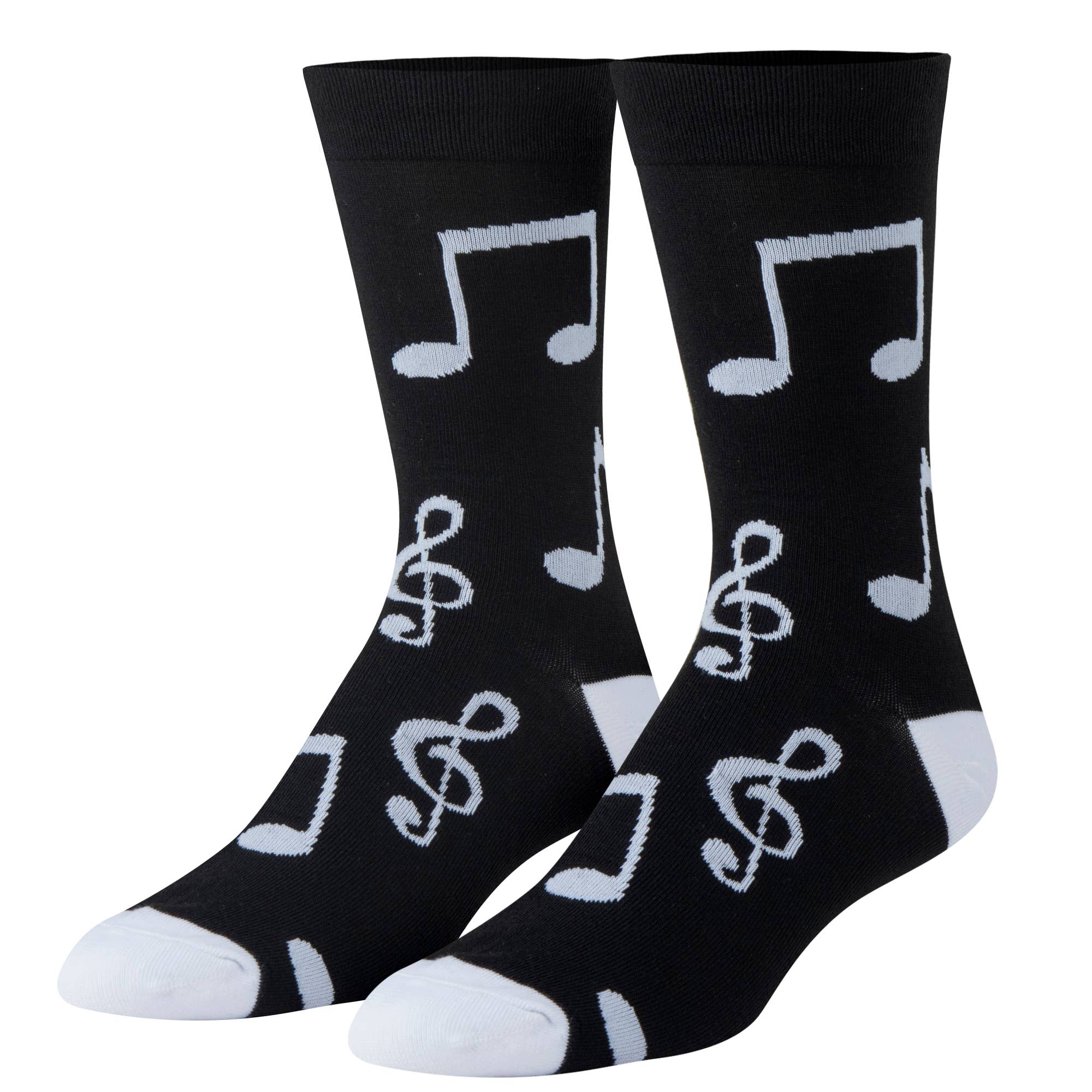 Crazy Socks - Wholesale Socks - Men's - Crazy Socks - Mens Crew - Music Notes2