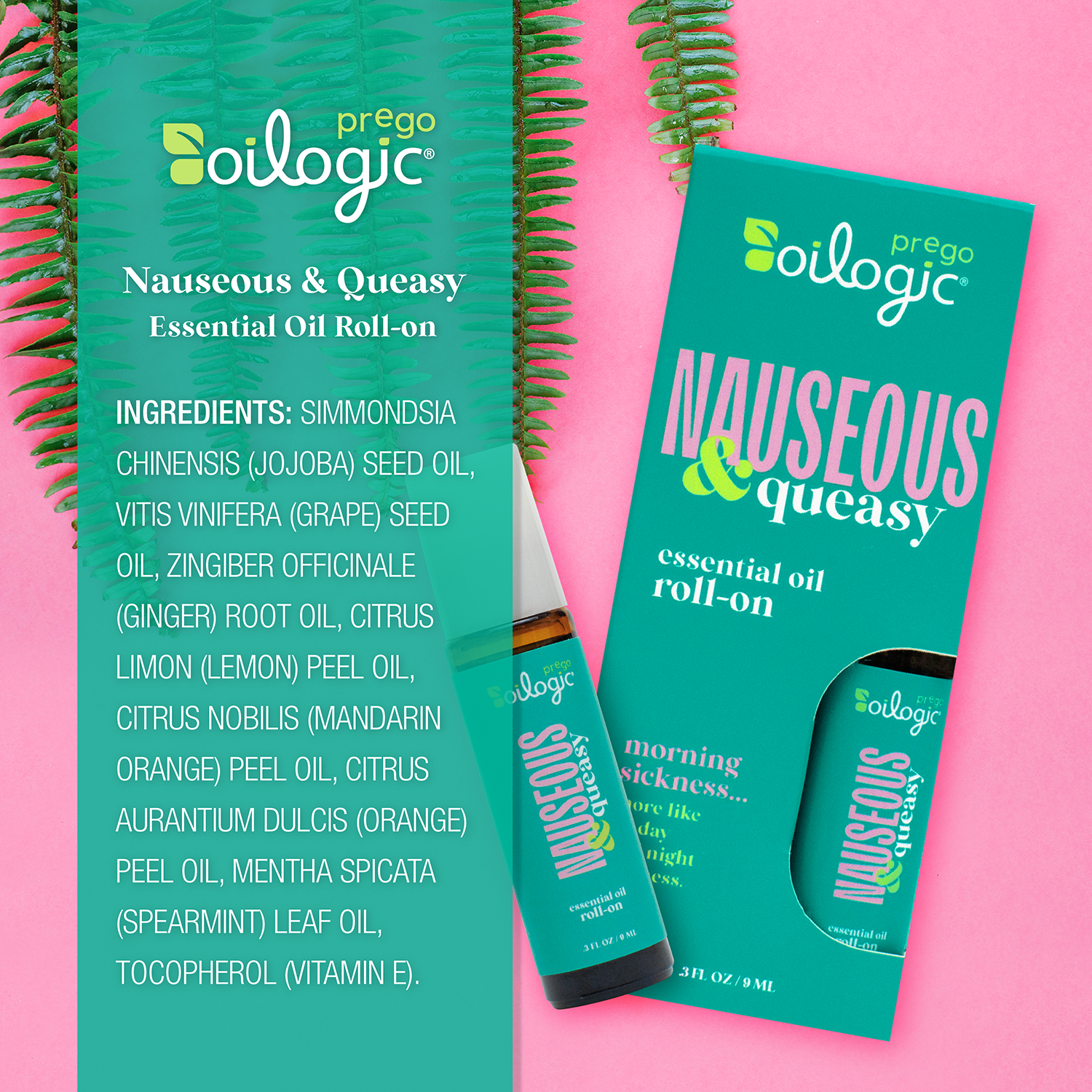 Oilogic Baby & Kid Solutions - Wholesale Essential Oil Roll-On - Prego Nausea Essential Oil Roll-On3