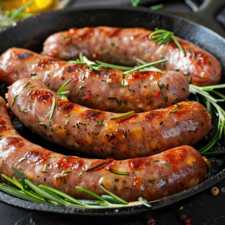 MeatCrafters Inc. - Wholesale Sausage - Lamb Merguez Sausage Links: Fennel, Mint, Paprika5