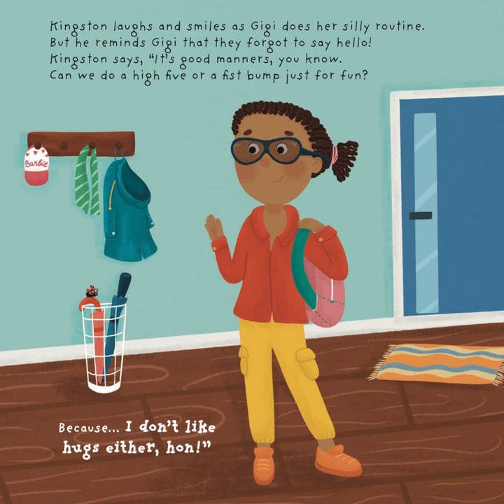 Kind Cotton - Wholesale Preschool Book (3-5) - I Said No To Hugs Book4