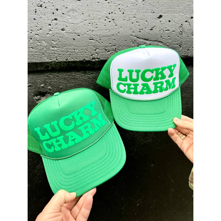 Ascot + Hart - Wholesale Trucker Hat - Women's - Lucky Charm Trucker
