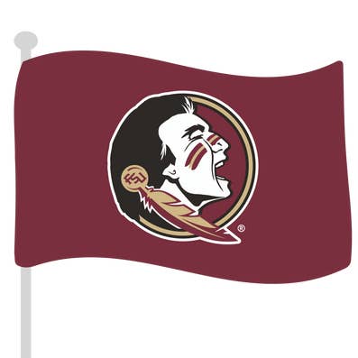 Florida State Metal Flag Garden Stake for wholesale by Valiant Gifts Inc