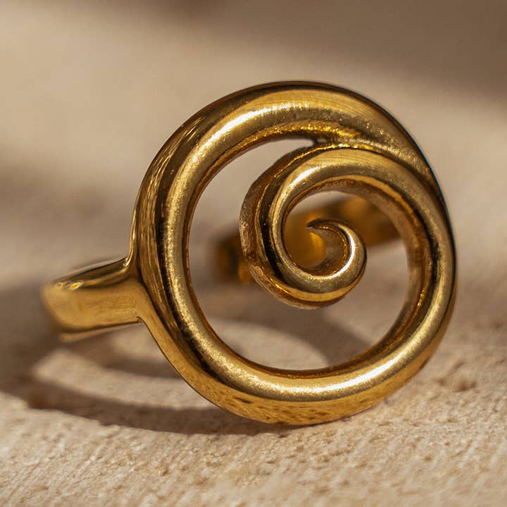 Margot Spiraalring voor wholesale door Faya & Co.