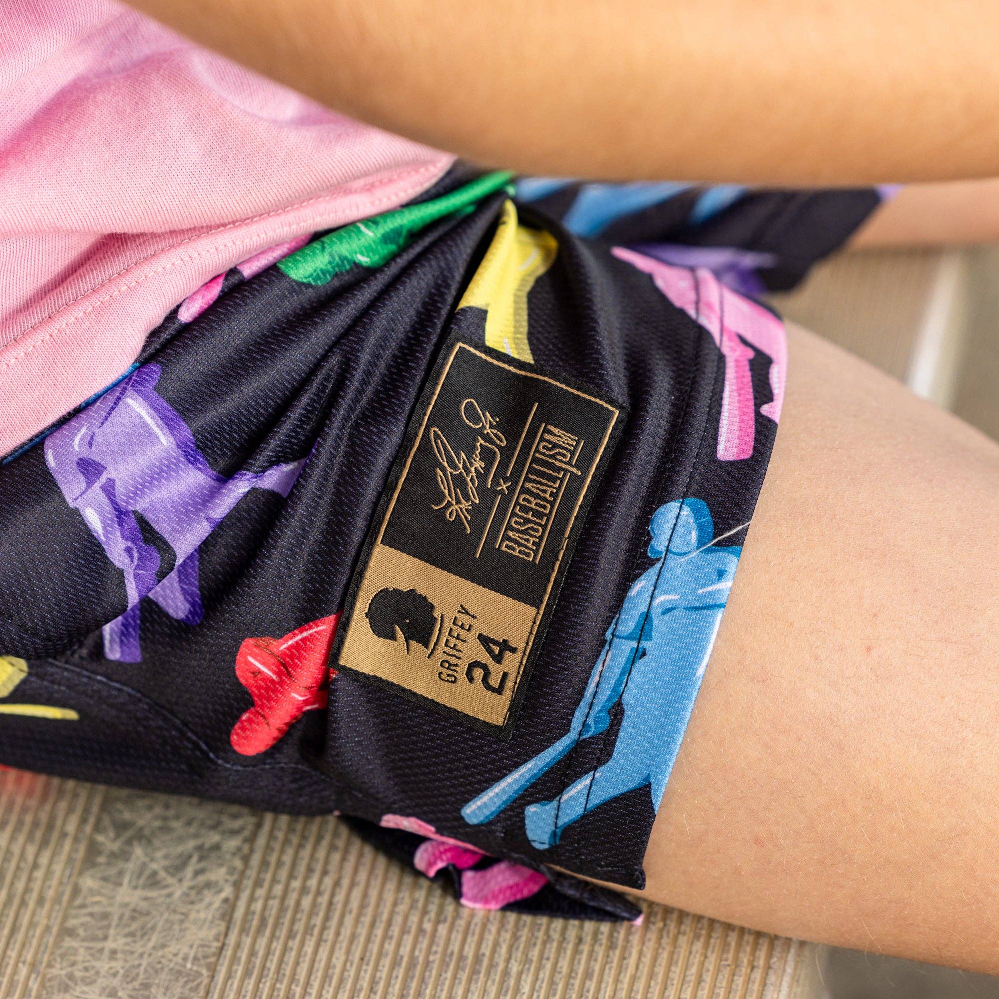 Baseballism - Wholesale Shorts - Men's - Griffey Jr. Sweet Swings Gummy Candy Diamond Air Mesh Shorts - Youth6