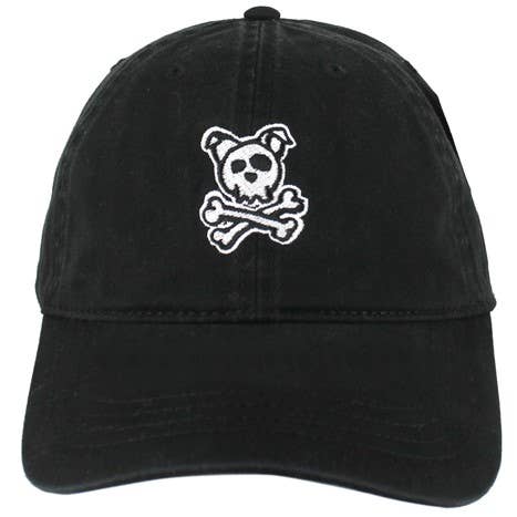 Chapeau Crâne et Os Croisés pour Chien pour la vente par RACKETPACK