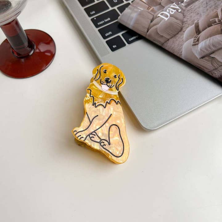 PAWPAWwholesale - Wholesale Hair Clip - Women's - Kawaii Dog Claw Clip, Fun Cartoon Hair Accessory_CWMM714616