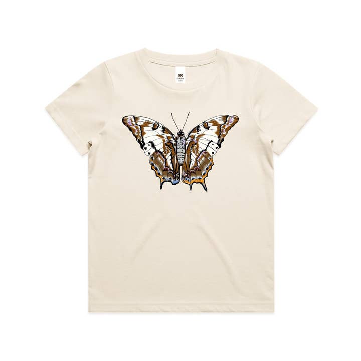 High Tees - Wholesale Screen Printed T-Shirt - Kids - Tailed Emperor Butterfly Kids T shirt5