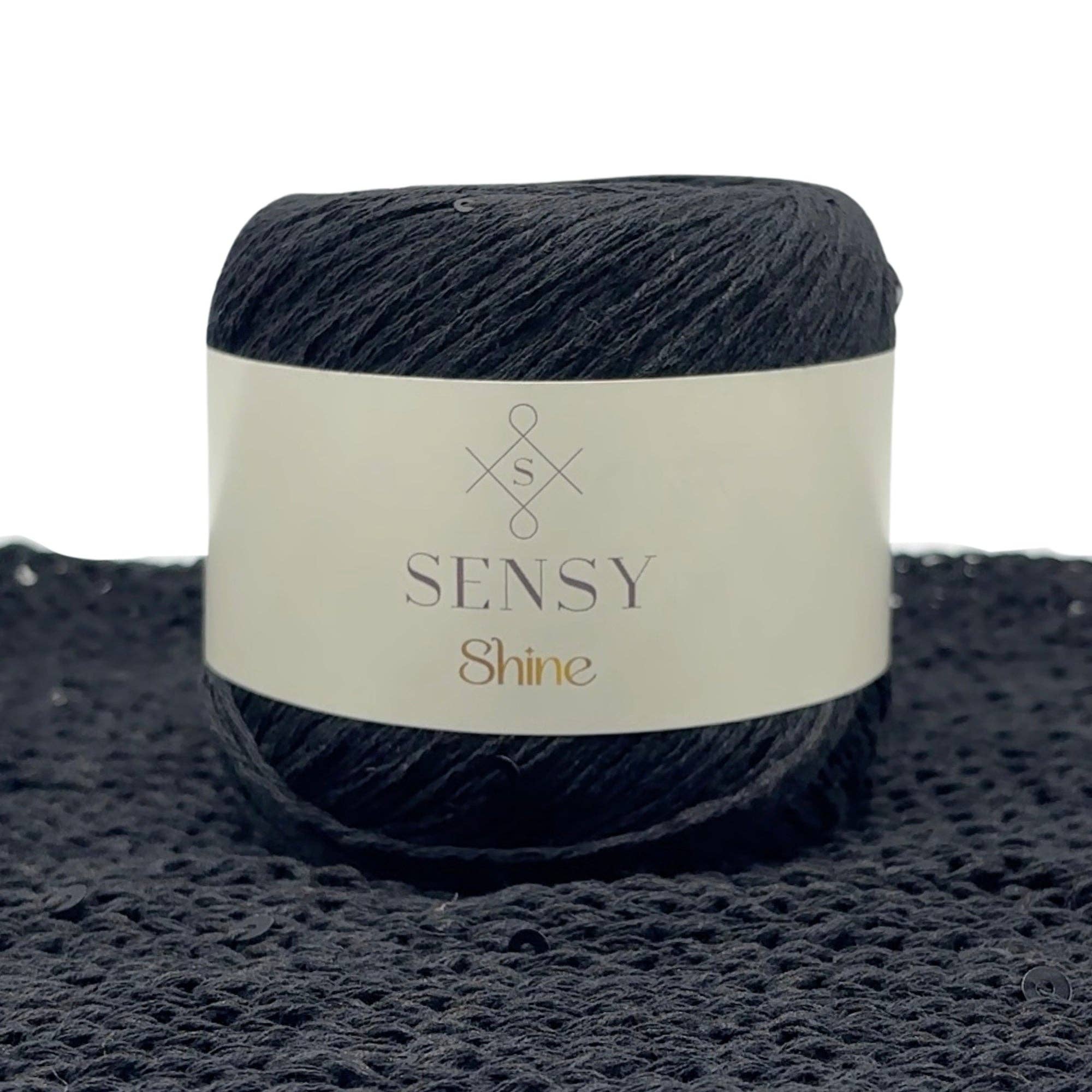 Sensy - Wholesale Yarn - Sensy Shine Yarn, 3.5 oz, 340 yards, Gauge 2 Fine1