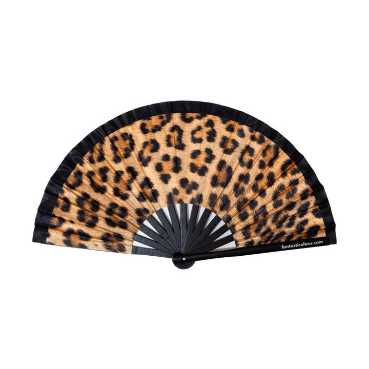 Leopard print XL Fan for wholesale by Fantastico Fans UK Limited