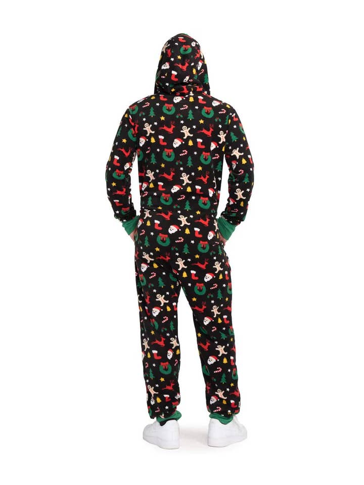 Tipsy Elves - Wholesale Onesie - Men's - Cookie Cutter Unisex Adult Christmas Jumpsuit Onesie
