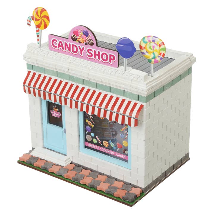 Fainotoys - Wholesale Building Set - Kids - Mini Bricks Construction Set - Candy Shop