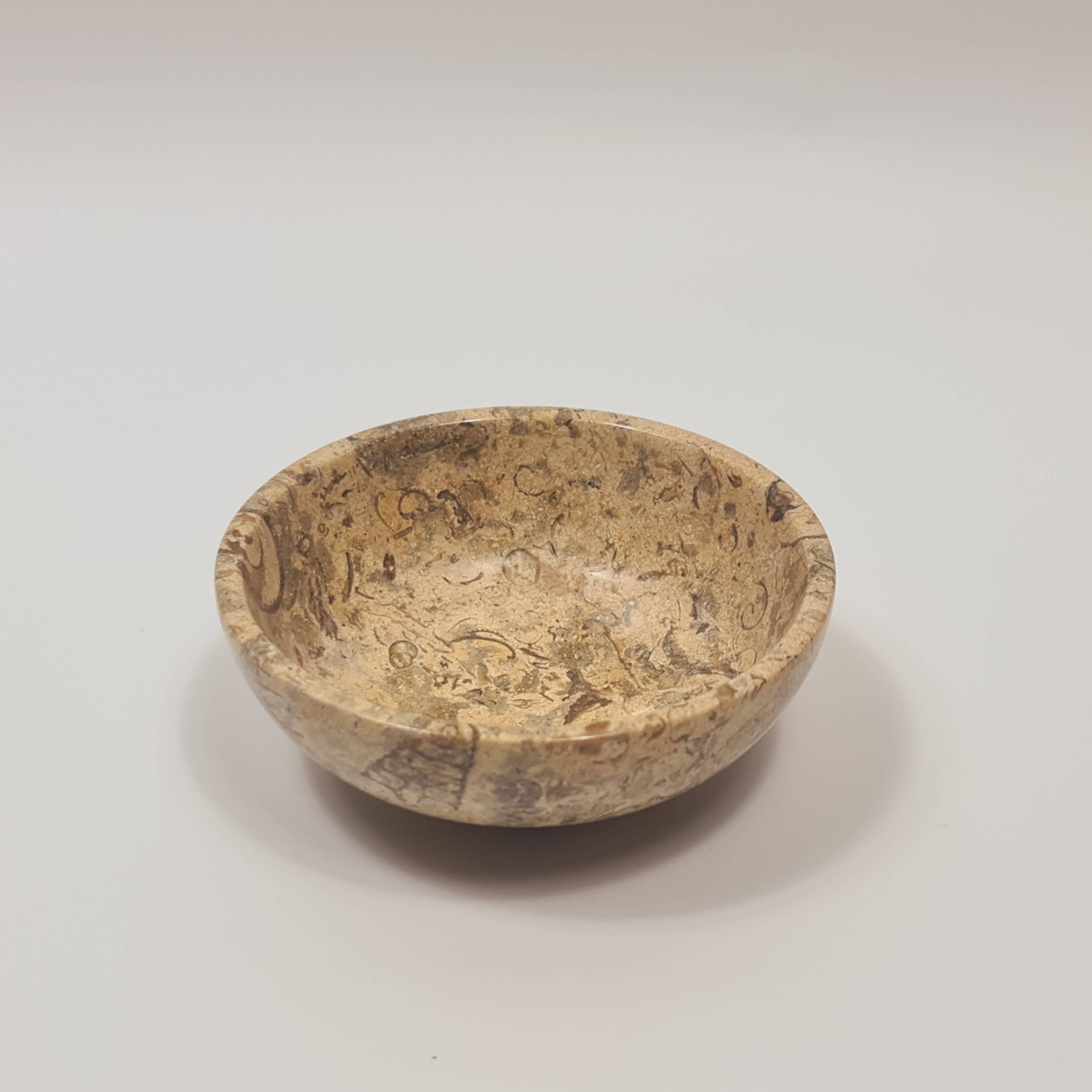 Gemstone Gifts Ltd. – wholesale Decorative plate/dish/bowl – Fossil/Coral Bowl - Marble Bowl (Multiple sizes)5