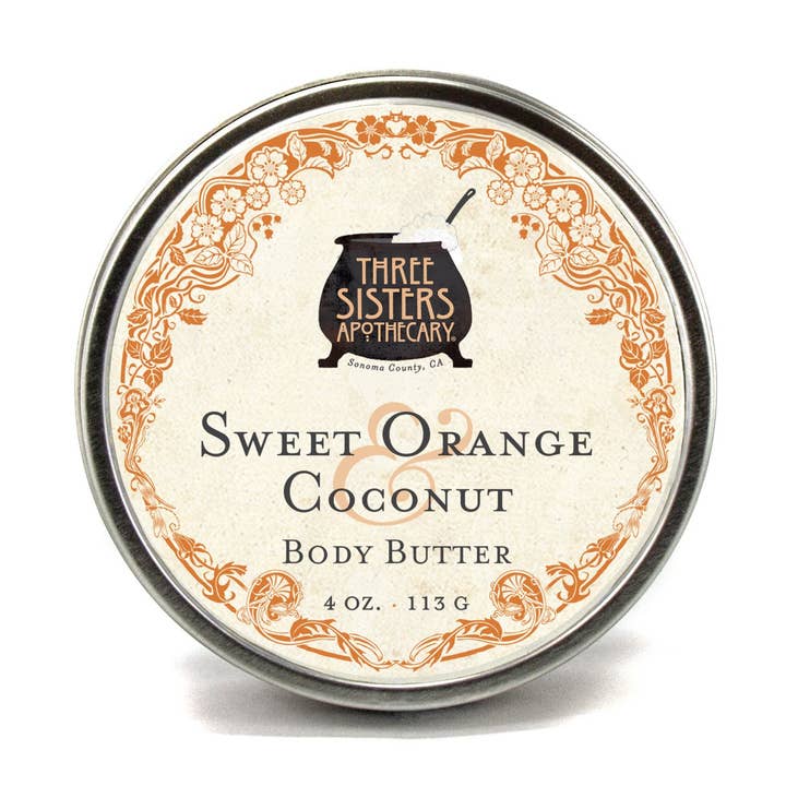 Body Butter Sweet Orange & Coconut for wholesale by Soap Cauldron
