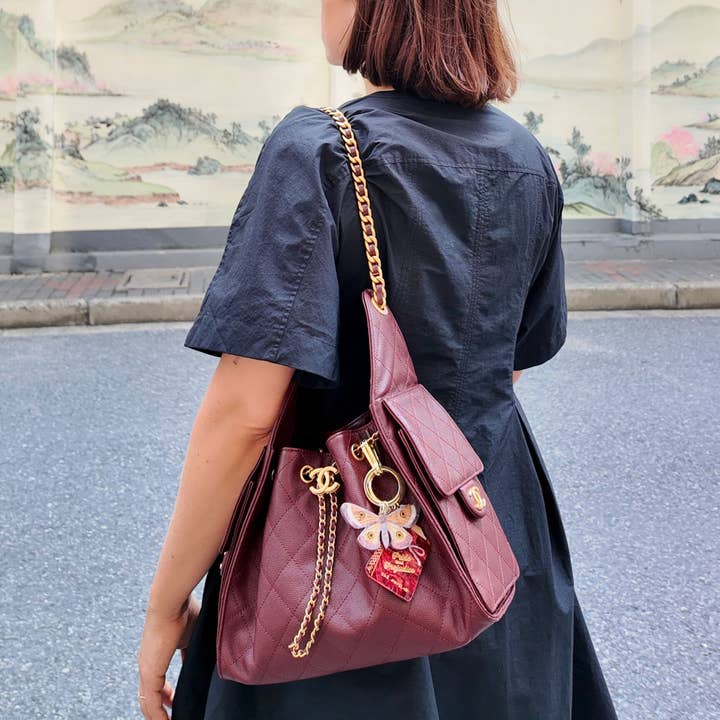 Solar Eclipse - Wholesale Keychain – Women's - Hand-painted Pride & Prejudice Book Bag Charm + Keychain5