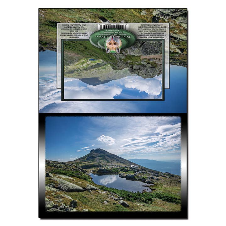#2026 Carte Bloc-notes Lacs des Nuages pour la vente par White Mountain Images