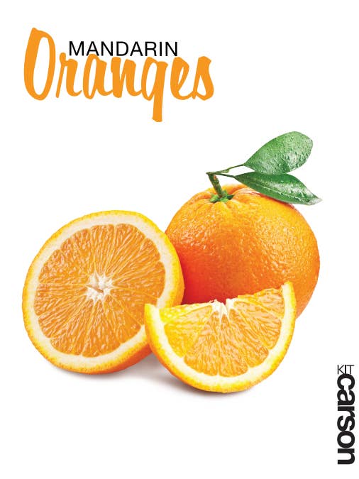 Oranges Swedish Dishcloth for wholesale by Kit Carson Accessories