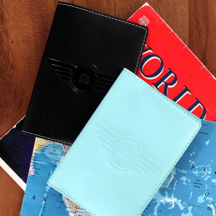 Weddingstar Inc. - Vente Étui/housse pour passeport – unisexe - Coffret cadeau Mr. & Mrs. Passport2