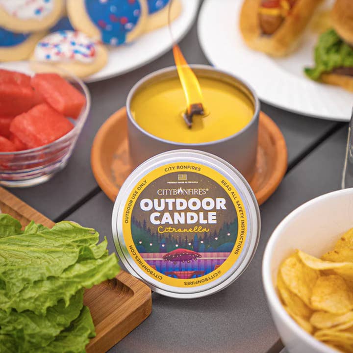 City Bonfires - Portable Fire Pits - Wholesale Outdoor Candle - The Outdoor Candle - Citronella