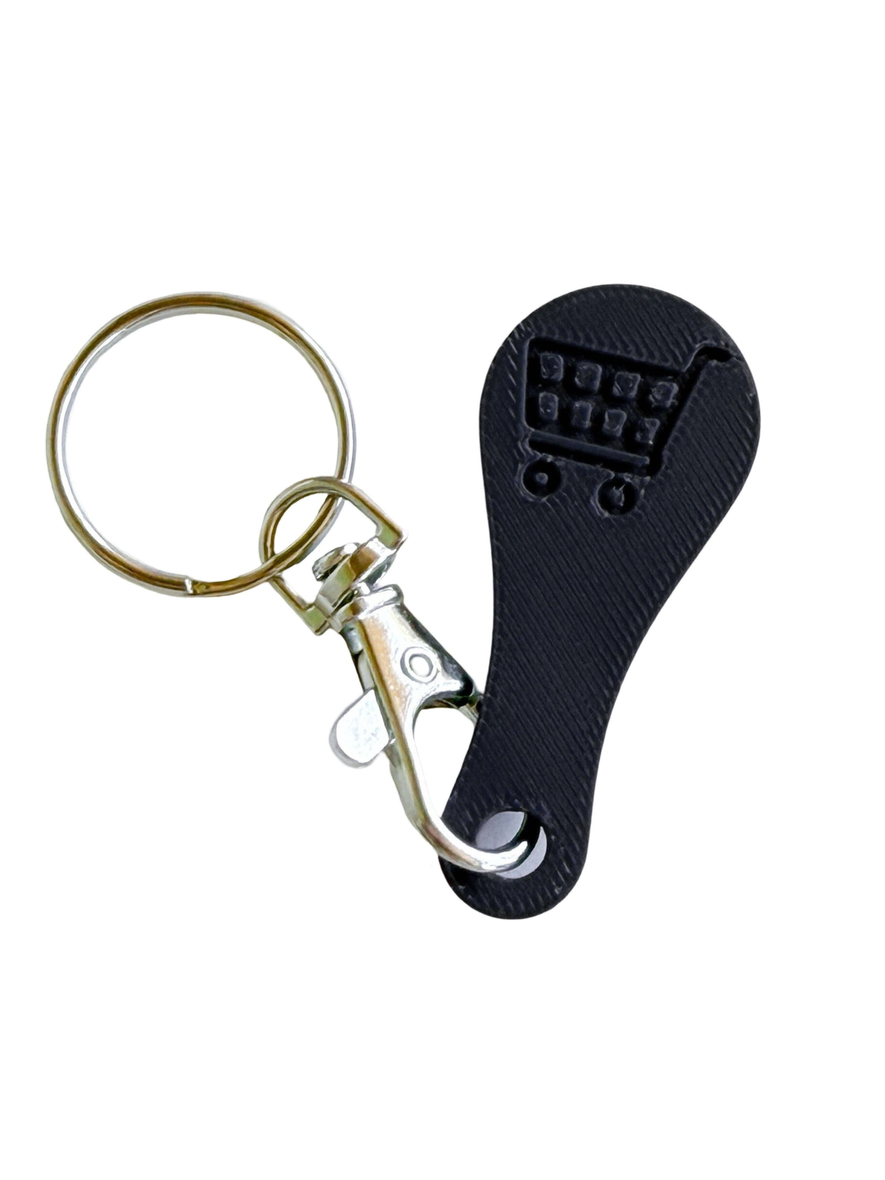 Shop Hotline - Wholesale Keychain - Unisex - Shopping Cart Quarter Saver Keychain0