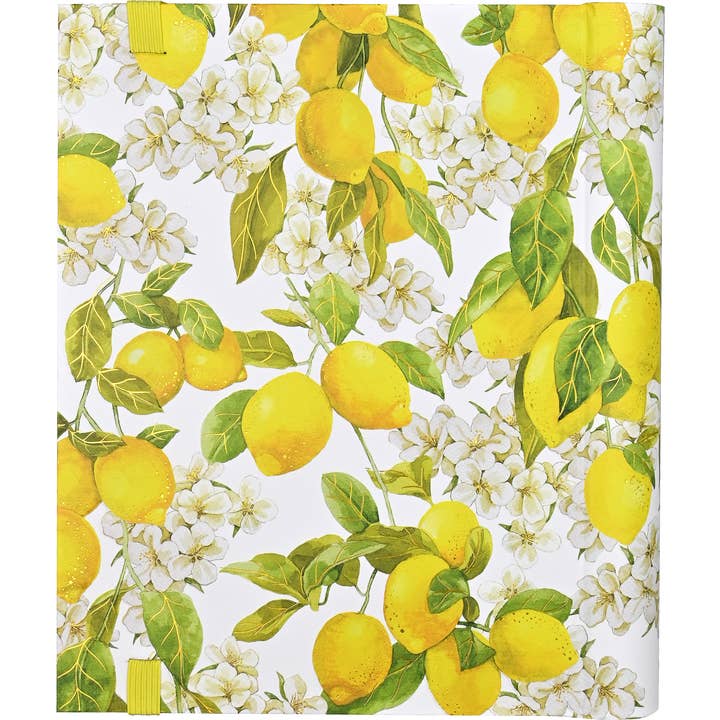 Peter Pauper Press - Wholesale Address Book - Amalfi Lemons Large Address Book