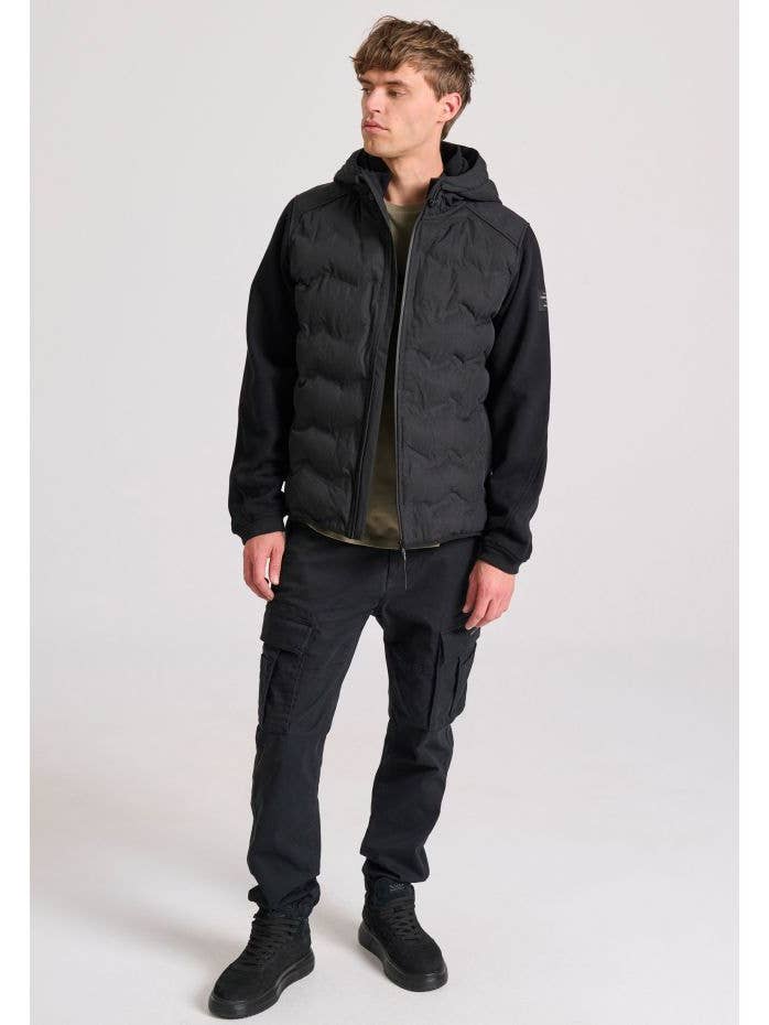 Funky Buddha – wholesale Jacket – Men's – Relaxed fit casual jacket with quilted lining