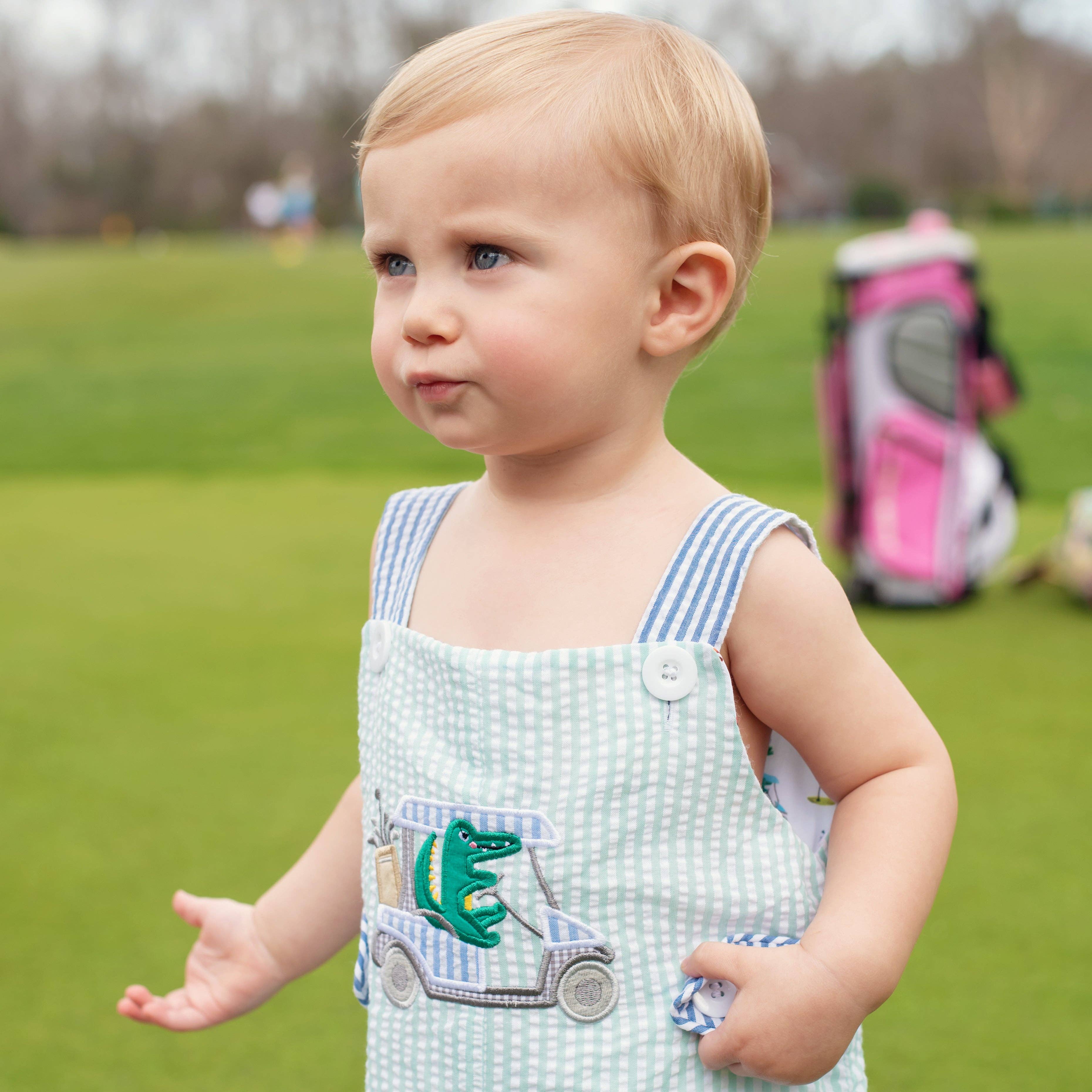 Seven Lantern Lane - Vente Barboteuse – bébé - Réversible Le Palms Golf Jon Jon9