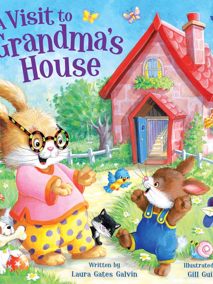 A Visit to Grandma's House: Padded Board Book for wholesale by Kidsbooks Publishing