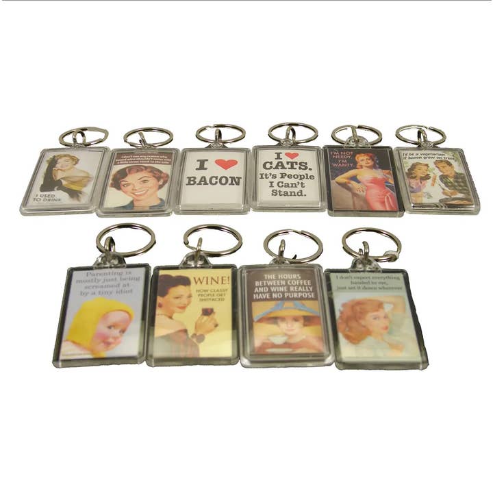 Fresh Prints of CT - Wholesale Keychain - Unisex - KOOKY KEYCHAIN MANIA! Wild and Crazy Keychains4