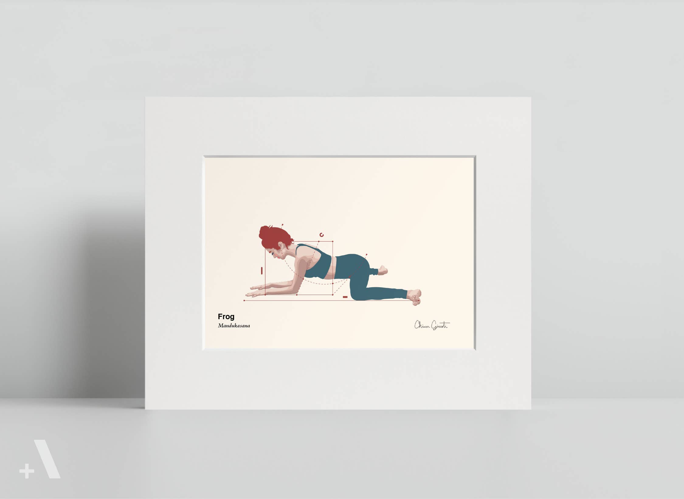 Addvent - Wholesale Art Print - Yoga Positions / Small Art Prints9