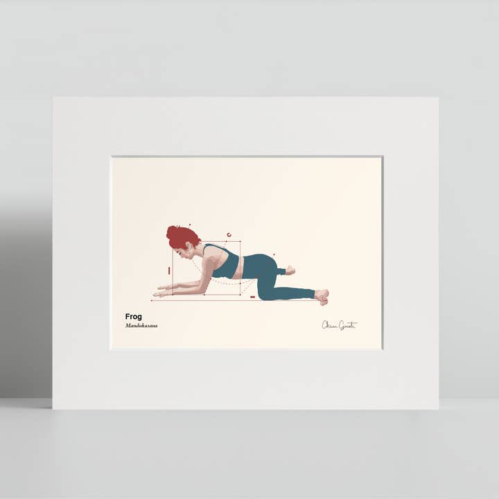 Addvent - Wholesale Art Print - Yoga Positions / Small Art Prints9
