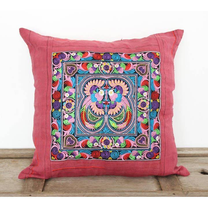 Oversized Embroidered Pillow Cover | Limited Edition - Thai for wholesale by Lumily