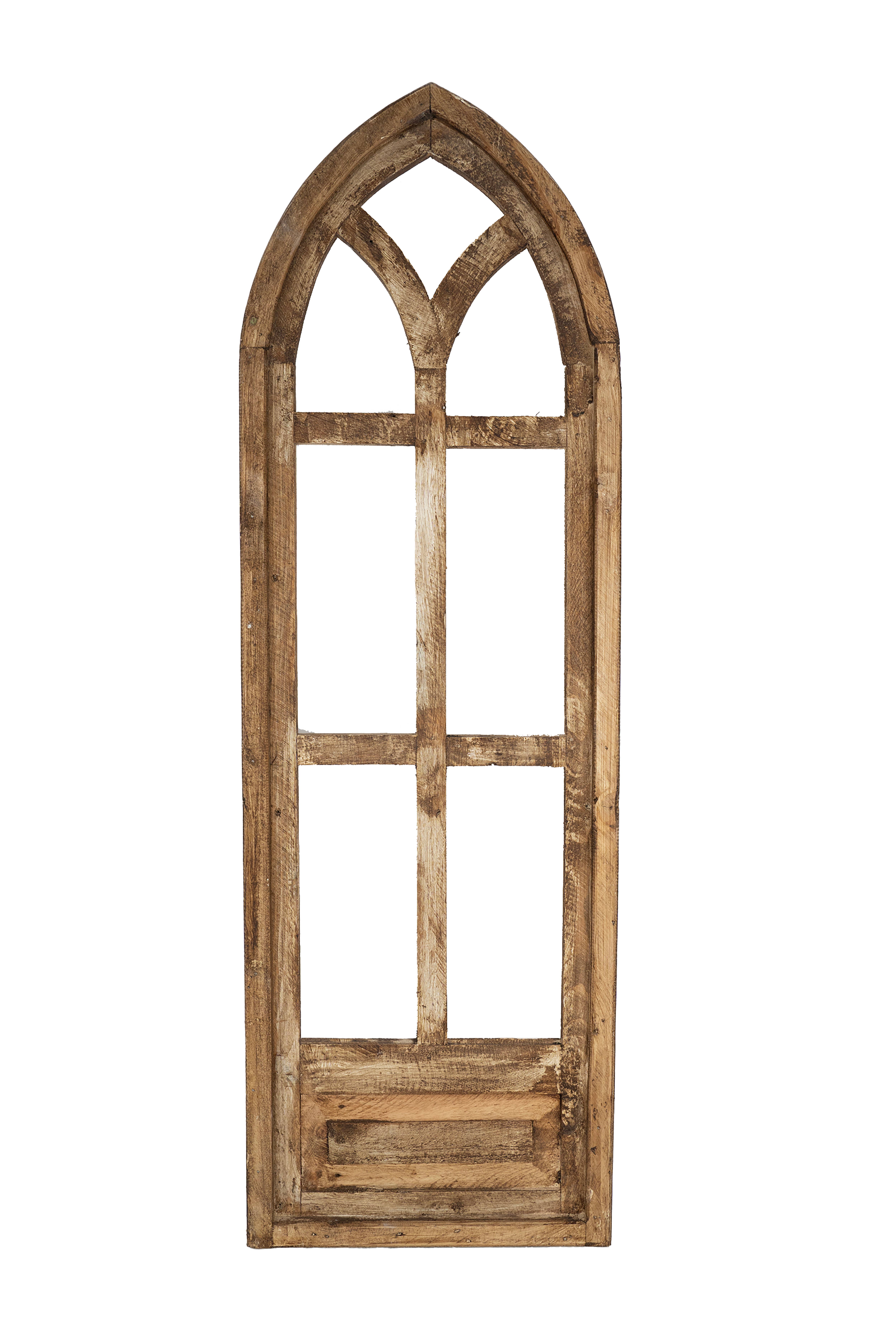 My Amigos Imports - Wholesale Wall Accent - Holly Hills Architectural Windows-Set 3-Antiqued White-NEW6