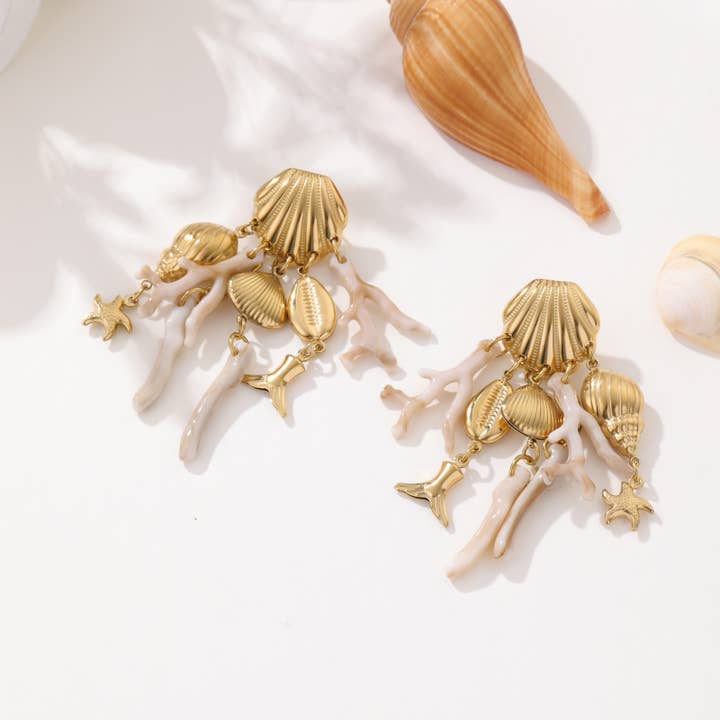 Dangling earrings - Iléana for wholesale by Lovelika