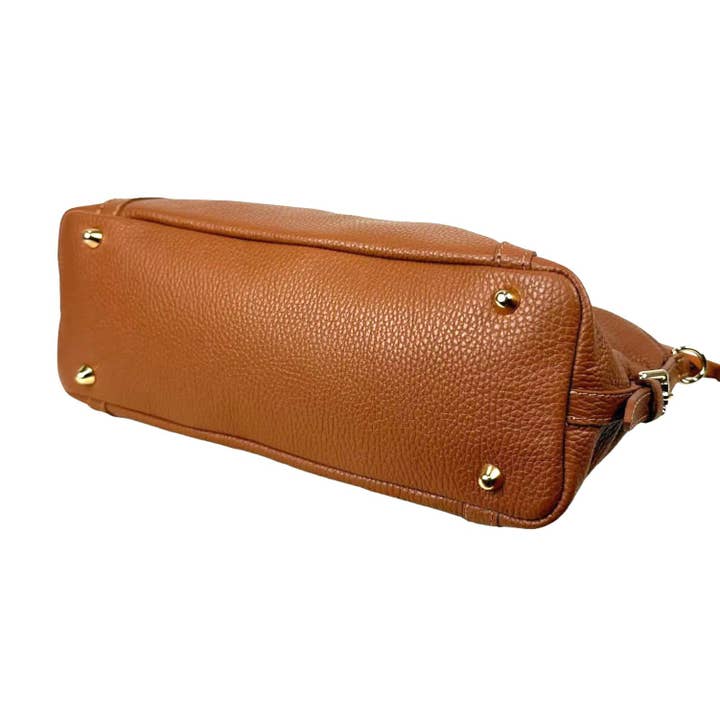 Chenson & Gorett - Wholesale Top Handle Bag - Women's - Small Model Italian Leather Bag for Women. Promo3
