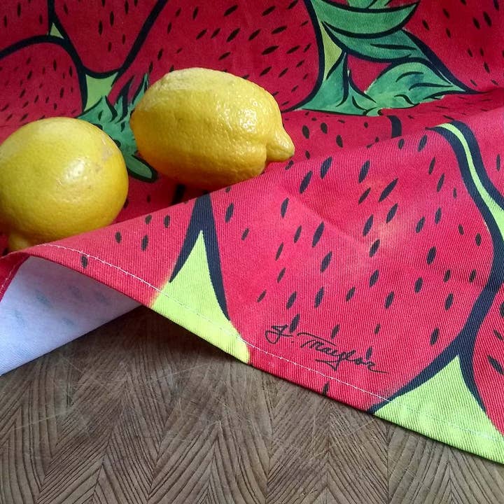 Strofinaccio ~ fragole per la vendita all'ingrosso da parte di JOELTRAYLOR (ART)