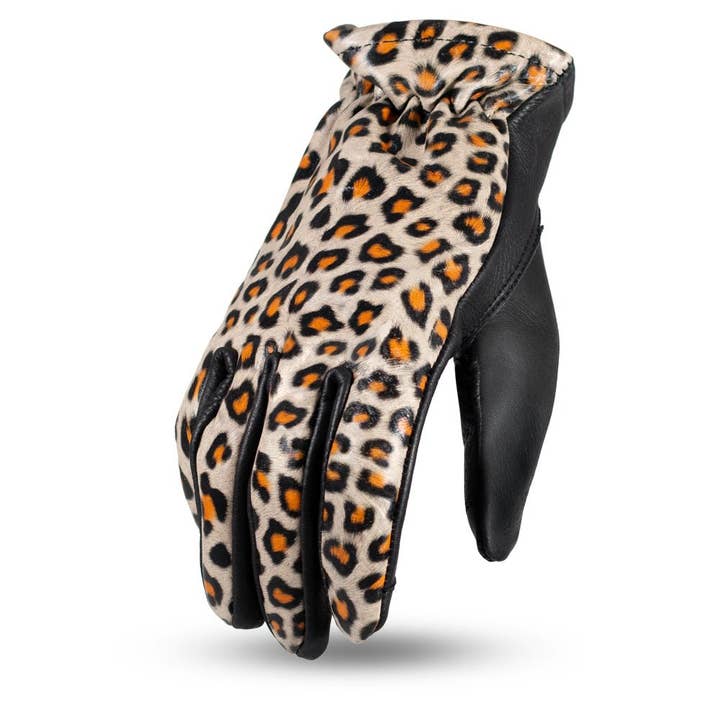 Leather New York - Wholesale Gloves - Women's - Roper Women's Motorcycle Leather Gloves