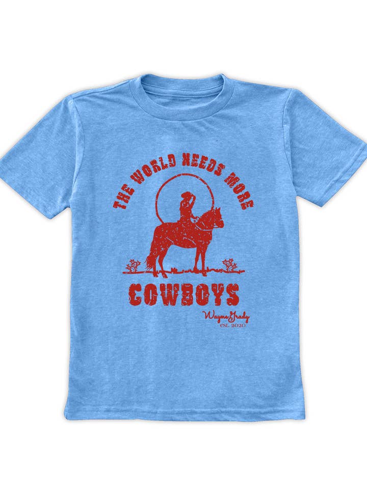 WayneGrady The World Needs More Cowboys for wholesale by Mr.Bowtique