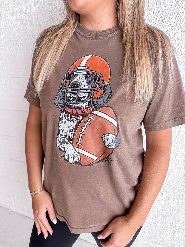 Futebol Vintage Smokey por atacado de Wicker Road Boutique