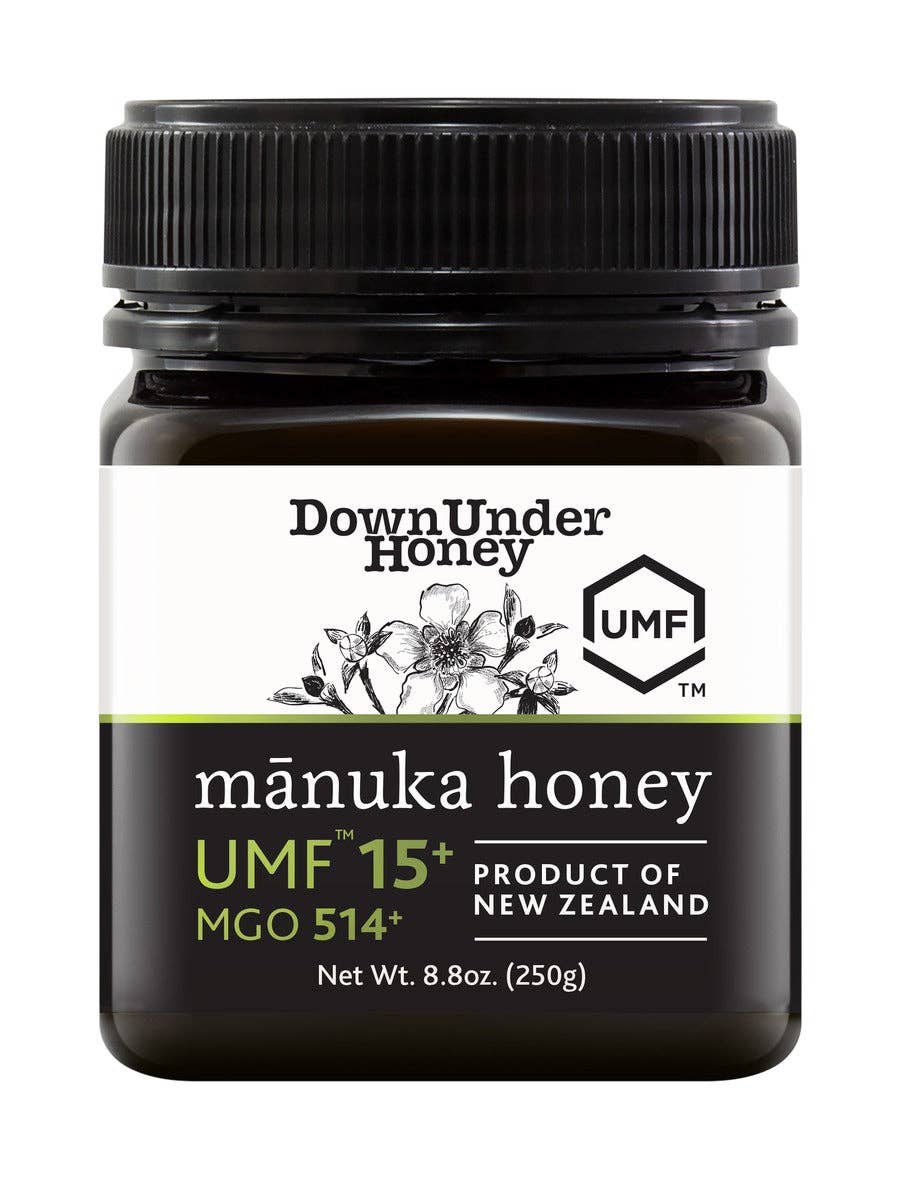 Downunder Honey - Wholesale Honing - UMF™ 15+ Manuka-honing (MGO 514+) 250 g