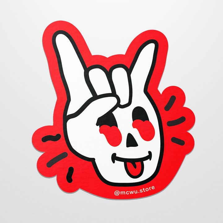 Rock‘n Ghoul Aufkleber für den Großhandel von McWu