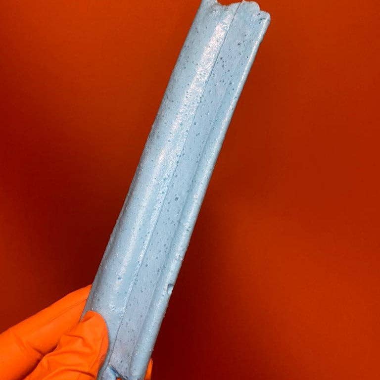 Freeze Dried Sweets – wholesale Boiled sweets – Toxic Waste Blue Raspberry Chew Bars - Freeze Dried Sweets1